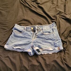 Blue Denim Women's Shorts